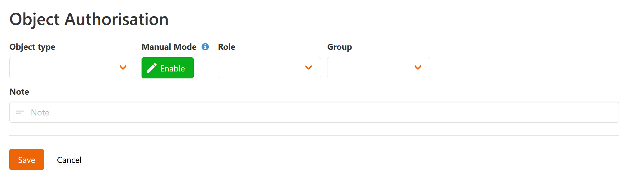 object authorization